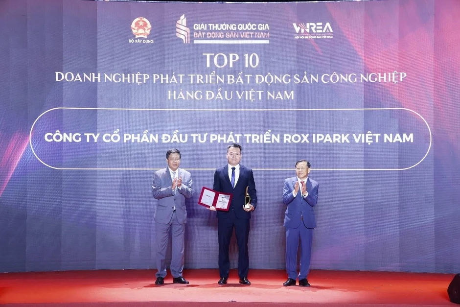 ROX iPark giành cú đúp tại Giải thưởng quốc gia Bất động sản Việt Nam ROX iPark giành cú đúp tại Giải thưởng quốc gia Bất động sản Việt Nam