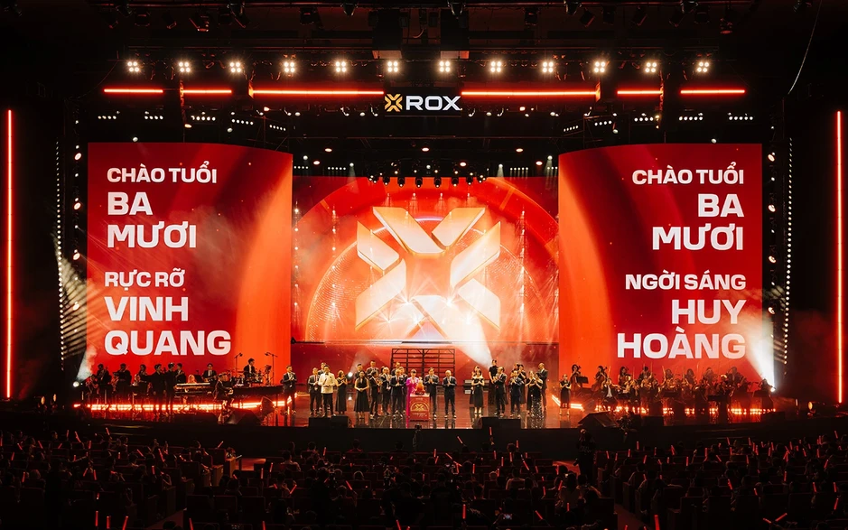 ROX30 Concert: Bản giao hưởng của ký ức, ánh sáng và khát vọng vươn xa