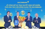 SACOMBANK có Phó Chủ tịch HĐQT mới