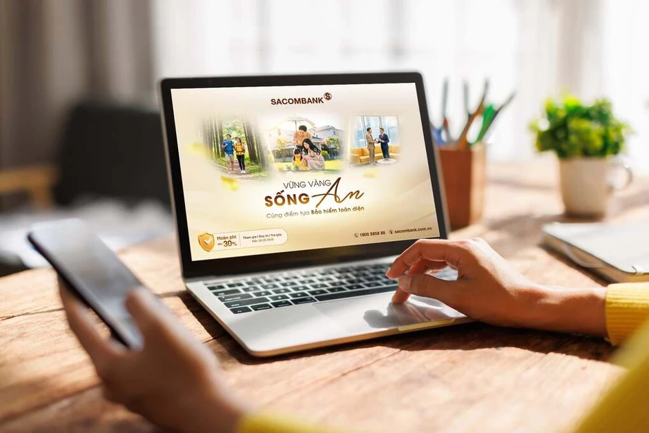 Sacombank mở rộng giải pháp bảo hiểm đầu tư