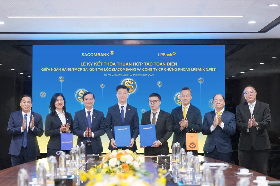 Sacombank và LPBS ký kết hợp tác, gia tăng tiện ích cho khách hàng