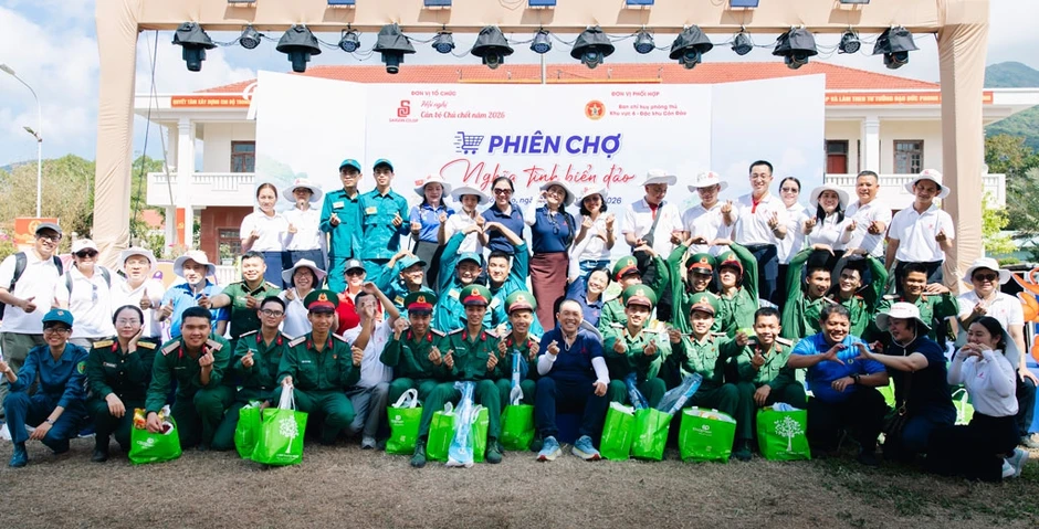 Saigon Co.op mang “siêu thị đất liền” ra đặc khu Côn Đảo với Phiên chợ nghĩa tình