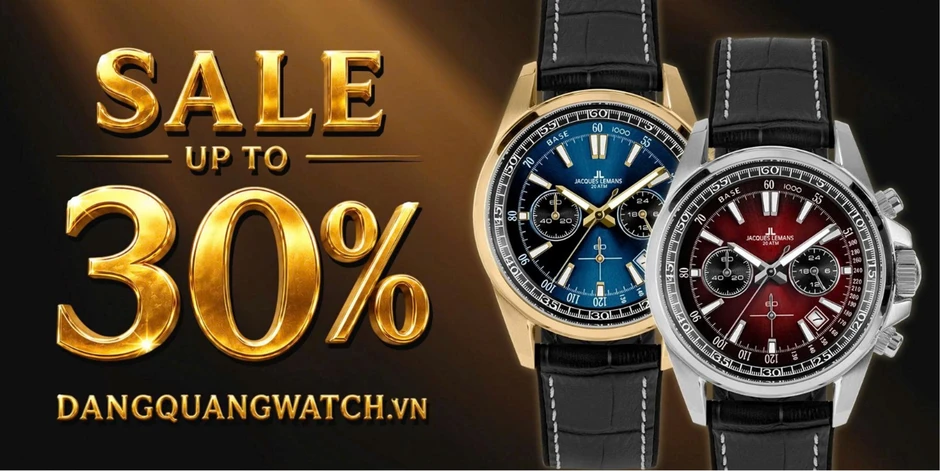 'Săn' đồng hồ chính hãng ưu đãi đến 30% tại Đăng Quang Watch 'Săn' đồng hồ chính hãng ưu đãi đến 30% tại Đăng Quang Watch