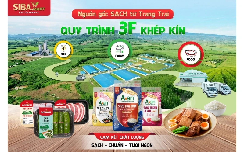 SIBA.MART: Lời giải thực phẩm sạch, giá bình ổn cho mọi nhà SIBA.MART: Lời giải thực phẩm sạch, giá bình ổn cho mọi nhà