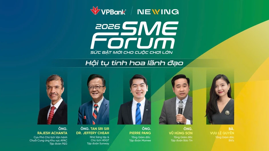 SME Forum 2026: Quản trị sự thay đổi từ "ảo tưởng quy mô" đến nhịp cầu thịnh vượng SME Forum 2026: Quản trị sự thay đổi từ "ảo tưởng quy mô" đến nhịp cầu thịnh vượng