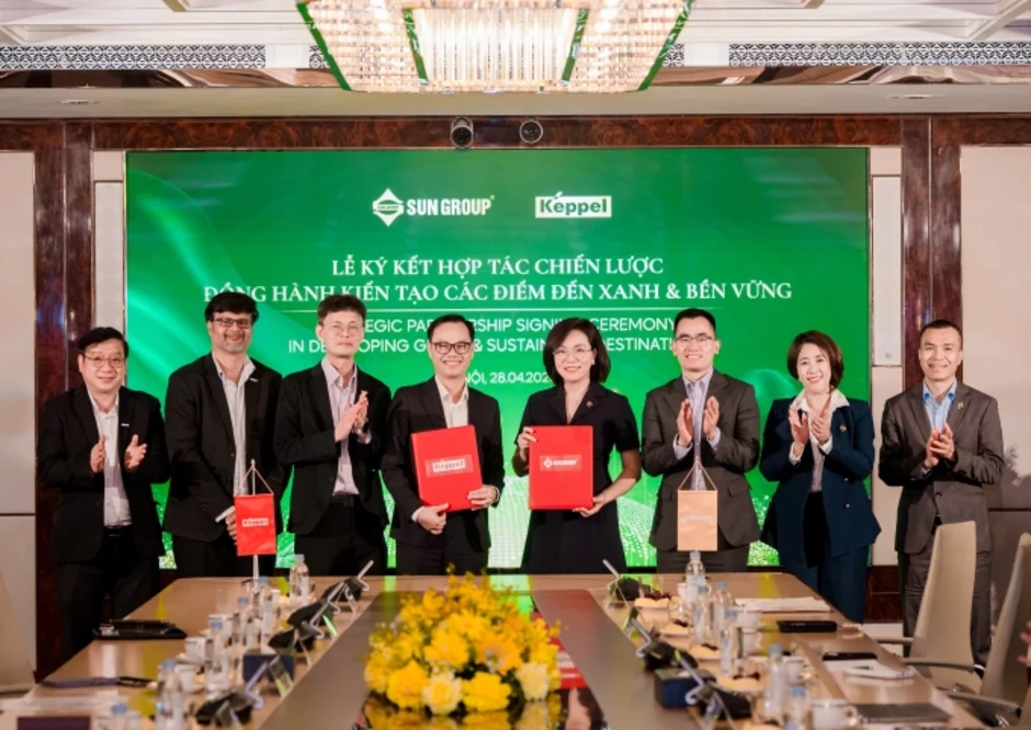 Sun Group hợp tác Keppel 'xanh hóa' các điểm du lịch Sun Group hợp tác Keppel 'xanh hóa' các điểm du lịch