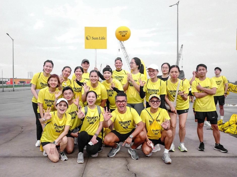 Sun Life Việt Nam đồng hành giải chạy Children's Cancer Run 2026 Sun Life Việt Nam đồng hành giải chạy Children's Cancer Run 2026