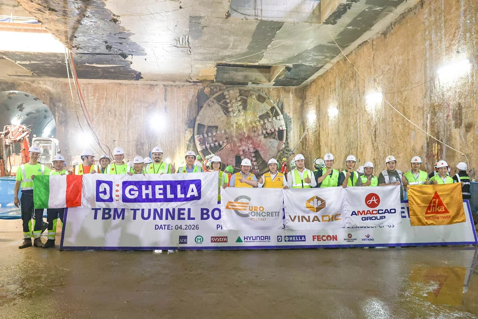 Tấm vỏ hầm AMACCAO của Châu Âu Nam ghi dấu ấn tại công trình metro Hà Nội Tấm vỏ hầm AMACCAO của Châu Âu Nam ghi dấu ấn tại công trình metro Hà Nội