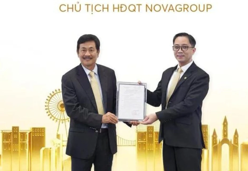 Tập đoàn Đất Xanh, NovaGroup thay chủ tịch Tập đoàn Đất Xanh, NovaGroup thay chủ tịch
