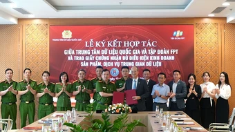 Tập đoàn FPT ký hợp tác Trung tâm Dữ liệu quốc gia