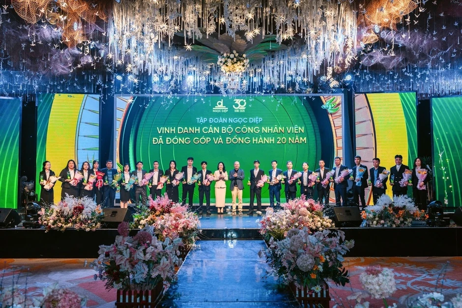 Tập đoàn Ngọc Diệp: 30 năm kiến tạo giá trị bền vững từ nhân sự vững mạnh Tập đoàn Ngọc Diệp: 30 năm kiến tạo giá trị bền vững từ nhân sự vững mạnh