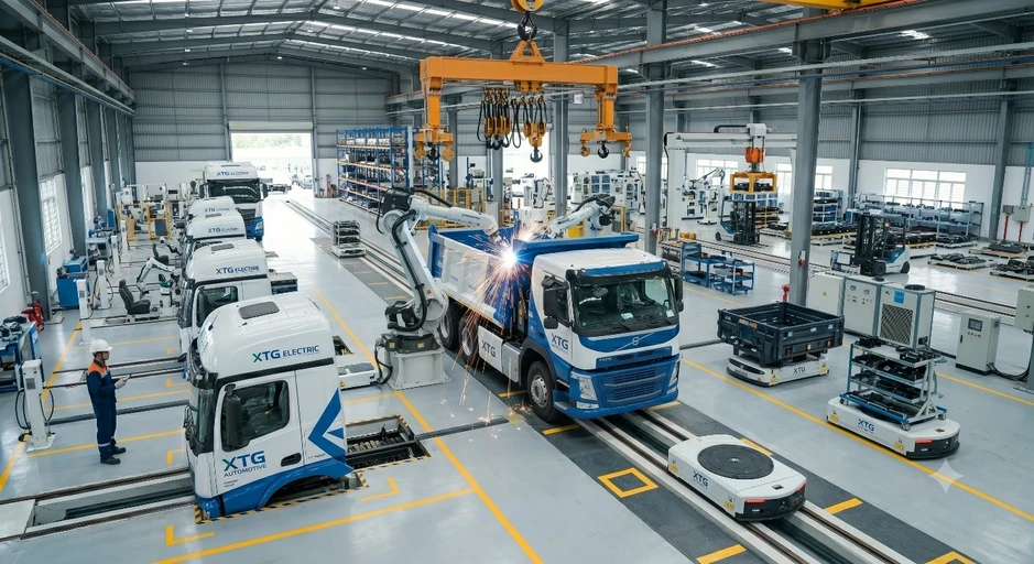 Tập đoàn Xuân Thiện đề xuất đầu tư nhà máy sản xuất ô tô tải và máy công trình chạy điện Tập đoàn Xuân Thiện đề xuất đầu tư nhà máy sản xuất ô tô tải và máy công trình chạy điện