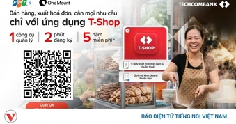 Techcombank ra mắt ứng dụng T-Shop giúp hộ kinh doanh quản lý bán hàng vượt trội