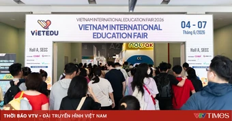 Triển lãm Quốc tế Giáo dục Việt Nam - VIETEDU HCM 2026 thu hút hơn 30,000 lượt khách tham quan