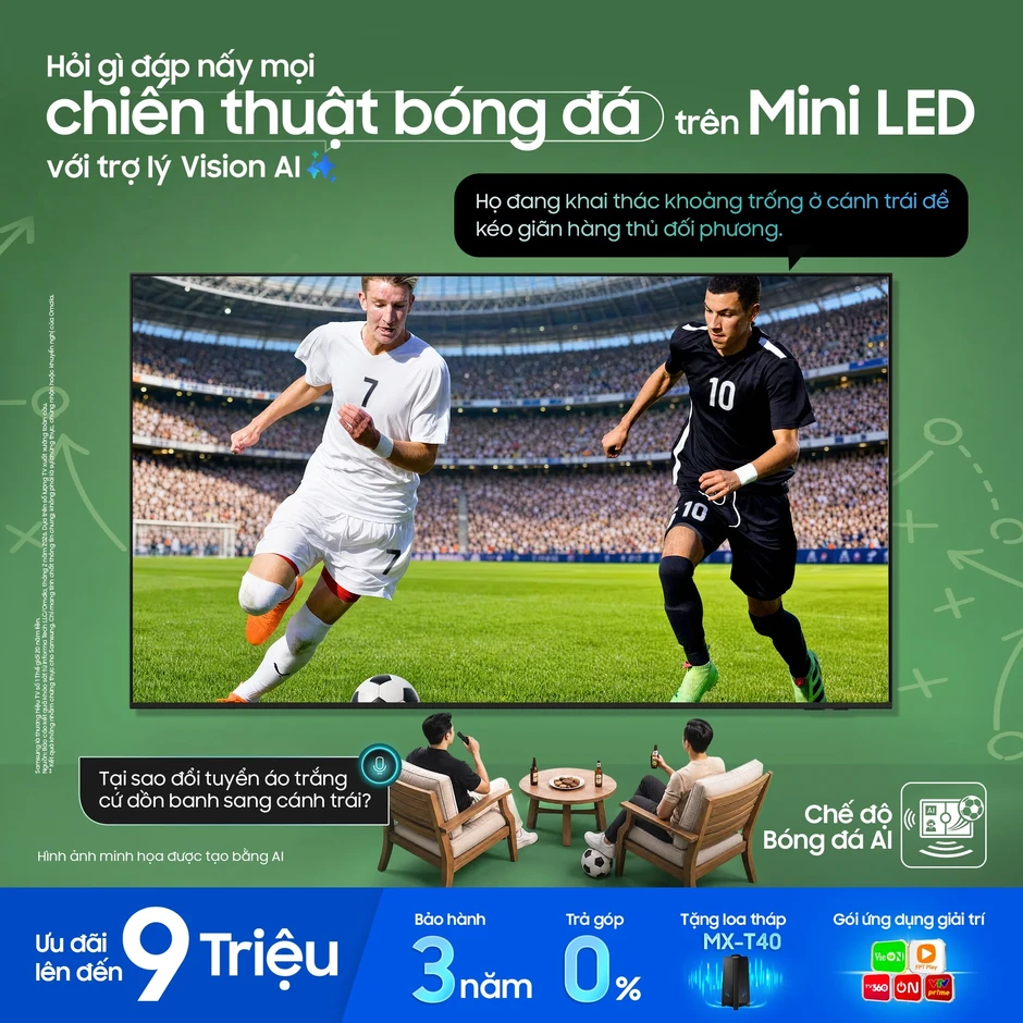 Trợ lý AI trên Samsung AI TV hỗ trợ người dùng luyện ngoại ngữ Trợ lý AI trên Samsung AI TV hỗ trợ người dùng luyện ngoại ngữ