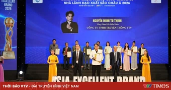 TTV Group lập “cú đúp” tại Asia Excellent Brand 2026