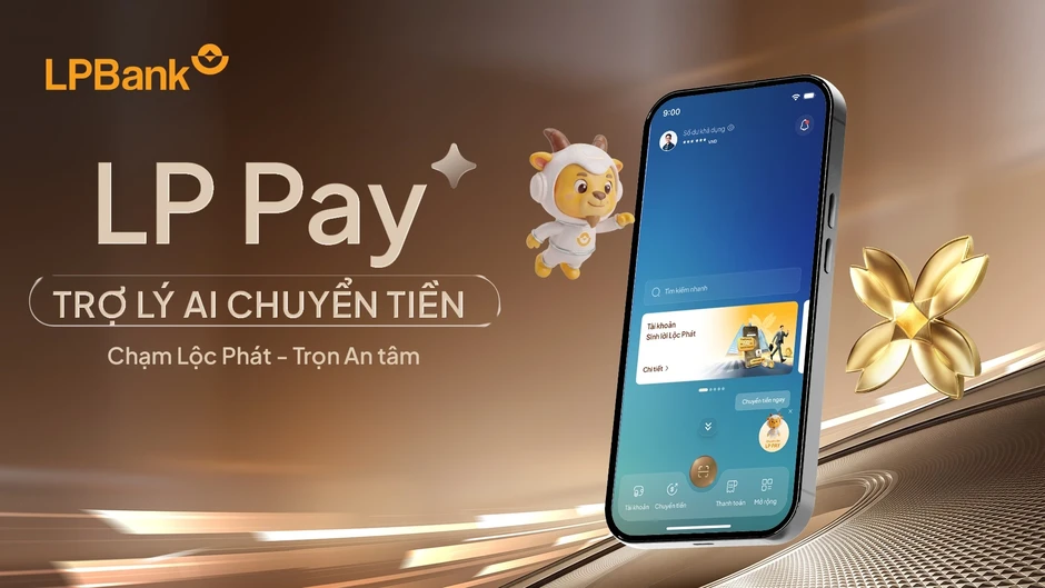 Ứng dụng LPBank Plus tích hợp trợ lý AI chuyển tiền bằng hội thoại