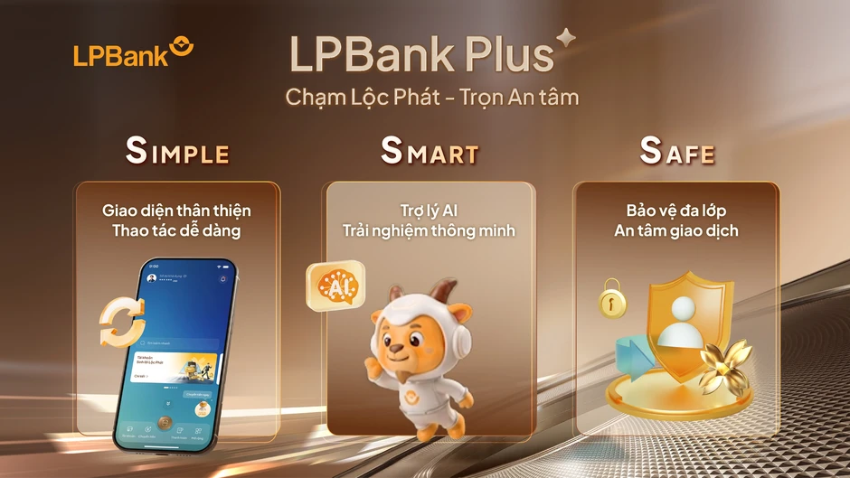 Ứng dụng LPBank Plus tích hợp trợ lý AI chuyển tiền bằng hội thoại