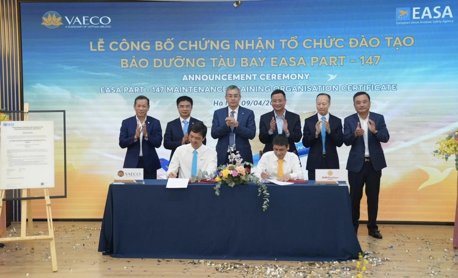 Việt Nam tự đào tạo nhân lực kỹ sư bảo dưỡng tàu bay tiêu chuẩn châu Âu Việt Nam tự đào tạo nhân lực kỹ sư bảo dưỡng tàu bay tiêu chuẩn châu Âu