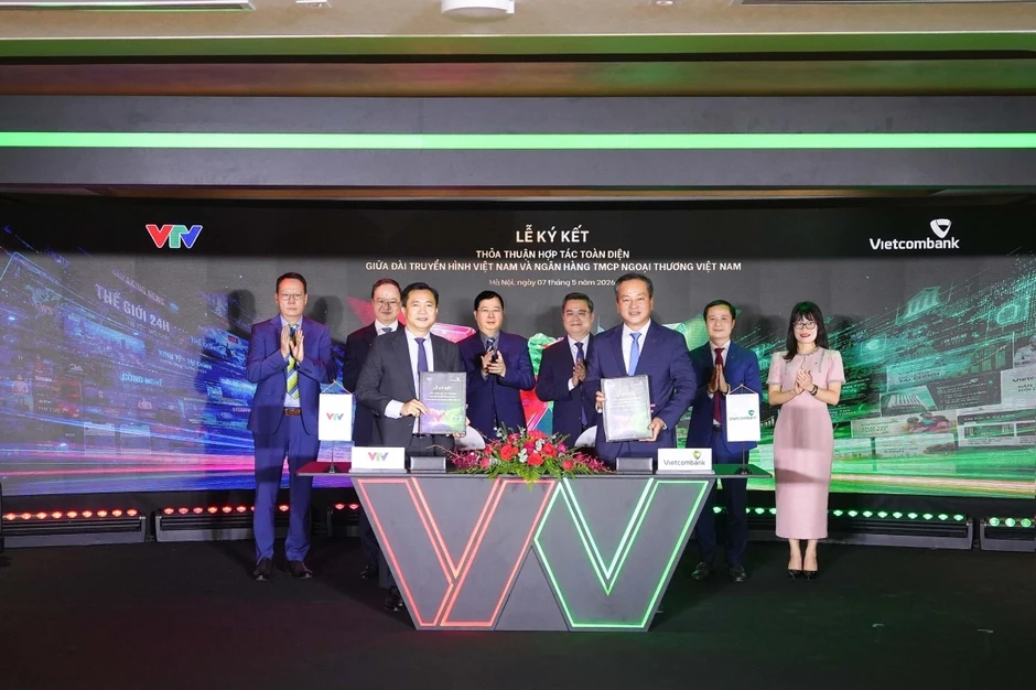 Vietcombank và VTV hợp tác toàn diện, mở ra không gian hội tụ trong kỷ nguyên số Vietcombank và VTV hợp tác toàn diện, mở ra không gian hội tụ trong kỷ nguyên số