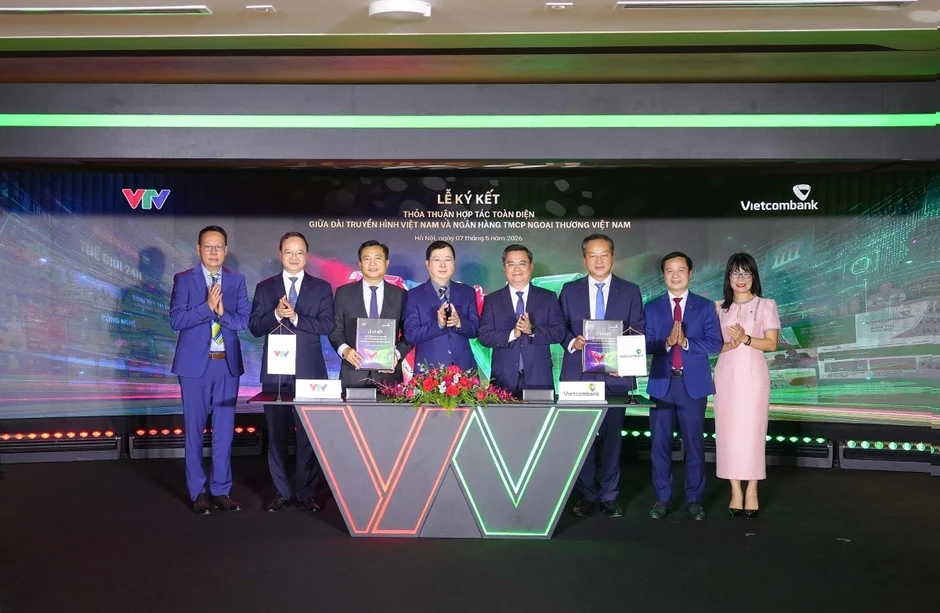 Vietcombank và VTV hợp tác toàn diện, mở ra không gian hội tụ trong kỷ nguyên số Vietcombank và VTV hợp tác toàn diện, mở ra không gian hội tụ trong kỷ nguyên số