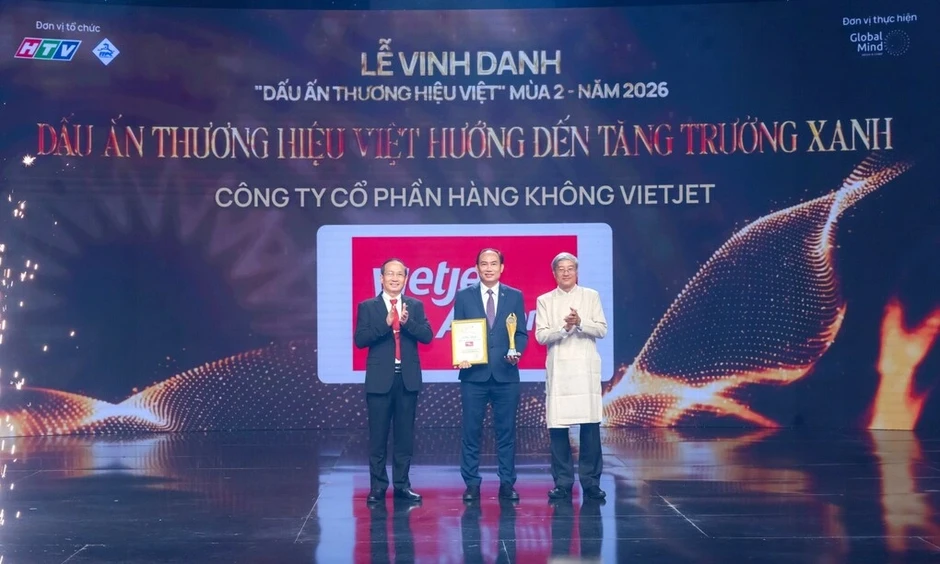 Vietjet được vinh danh với giải thưởng về tăng trưởng xanh Vietjet được vinh danh với giải thưởng về tăng trưởng xanh