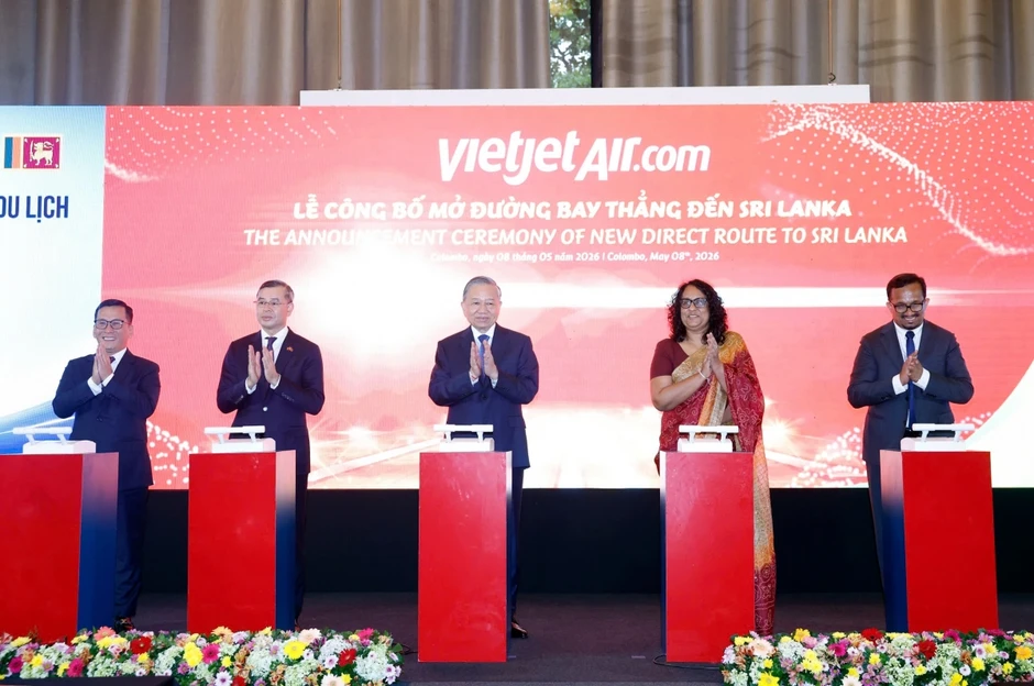 Vietjet khai mở đường bay TP.HCM – Colombo, thúc đẩy hợp tác Việt Nam – Sri Lanka Vietjet khai mở đường bay TP.HCM – Colombo, thúc đẩy hợp tác Việt Nam – Sri Lanka