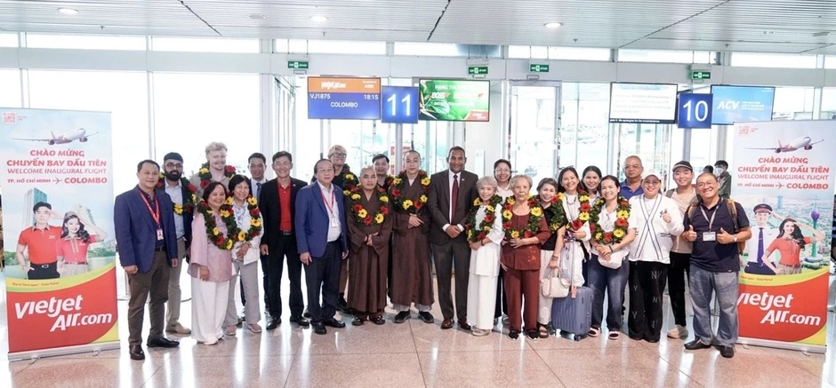 Vietjet khai trương đường bay TP HCM - Colombo
