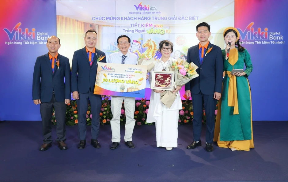 Vikki Digital Bank lan tỏa thông điệp tiết kiệm sinh lời, trúng lớn Vikki Digital Bank lan tỏa thông điệp tiết kiệm sinh lời, trúng lớn