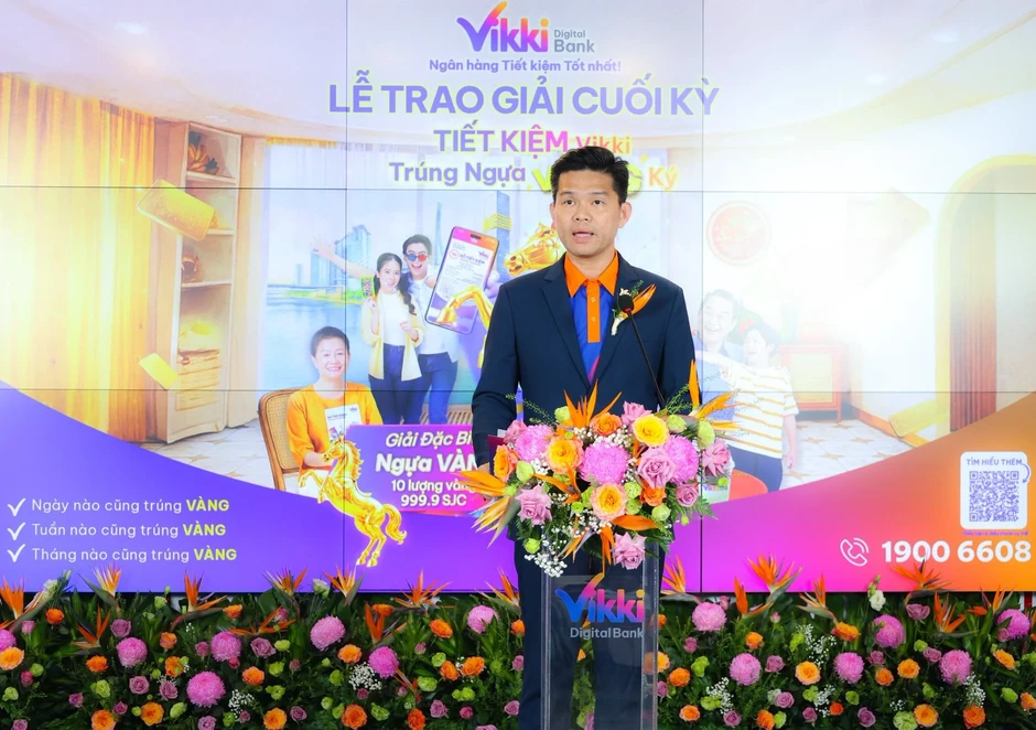 Vikki Digital Bank lan tỏa thông điệp tiết kiệm sinh lời, trúng lớn Vikki Digital Bank lan tỏa thông điệp tiết kiệm sinh lời, trúng lớn