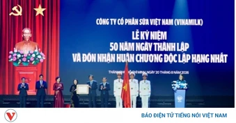 Vinamilk đón nhận huân chương Độc lập hạng nhất tại dấu mốc 50 năm