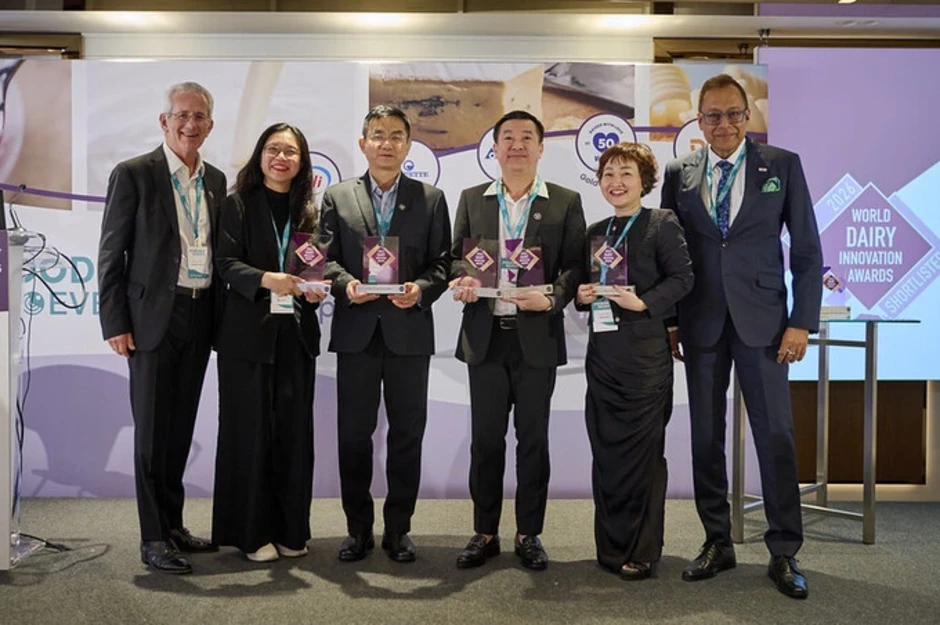 Vinamilk lập kỷ lục giải thưởng tại hội nghị sữa toàn cầu 2026 Vinamilk lập kỷ lục giải thưởng tại hội nghị sữa toàn cầu 2026
