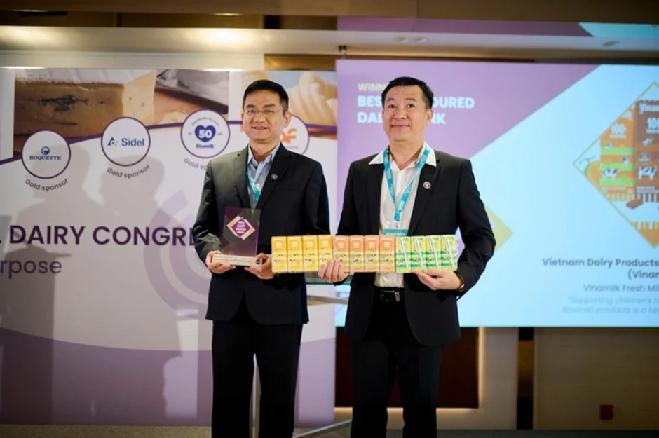 Vinamilk lập kỷ lục giải thưởng tại hội nghị sữa toàn cầu 2026 Vinamilk lập kỷ lục giải thưởng tại hội nghị sữa toàn cầu 2026