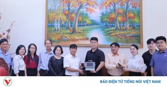 Vinanutrifood Bình Định trao tặng hệ thống giám sát môi trường nước tại Gia Lai