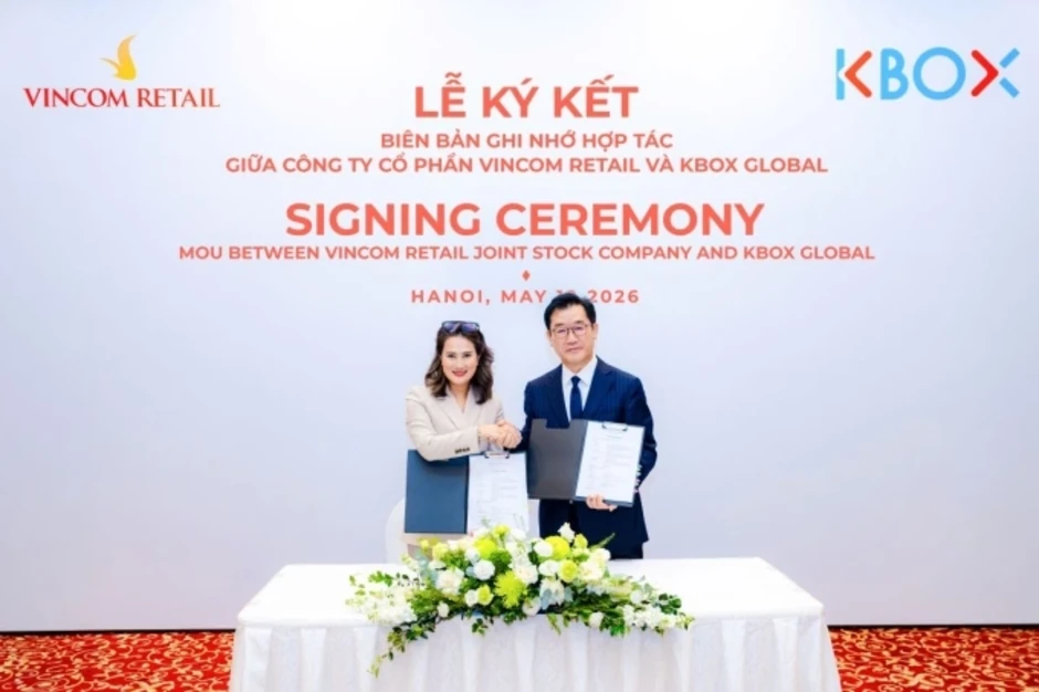Vincom Retail hợp tác K-Box Global phát triển tổ hợp giải trí Hàn Quốc Vincom Retail hợp tác K-Box Global phát triển tổ hợp giải trí Hàn Quốc