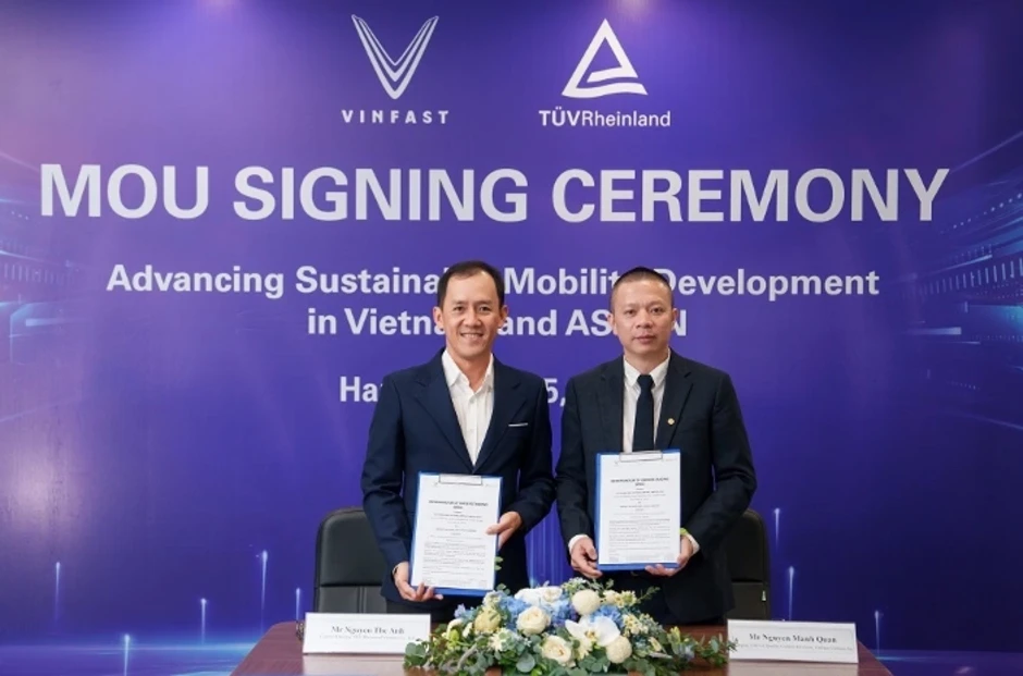 VinFast hợp tác TUV Rheinland phát triển ngành kiểm thử ôtô VinFast hợp tác TUV Rheinland phát triển ngành kiểm thử ôtô