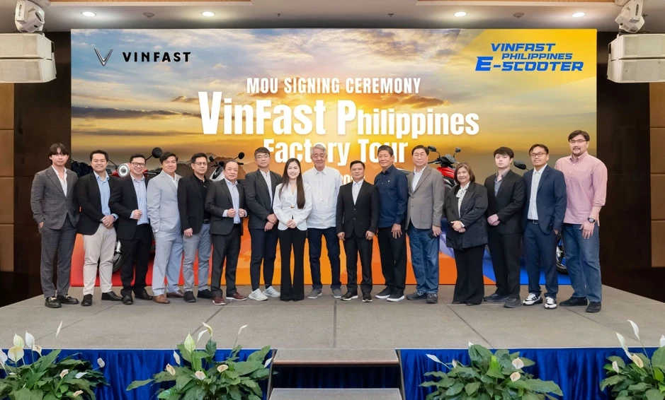 VinFast hợp tác với 14 đại lý xe máy điện Philippines VinFast hợp tác với 14 đại lý xe máy điện Philippines