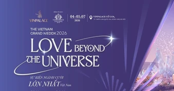 VinPalace tổ chức Triển lãm The Vietnam Grand Weddx 2026, kiến tạo biểu tượng mới cho ngành cưới Việt Nam