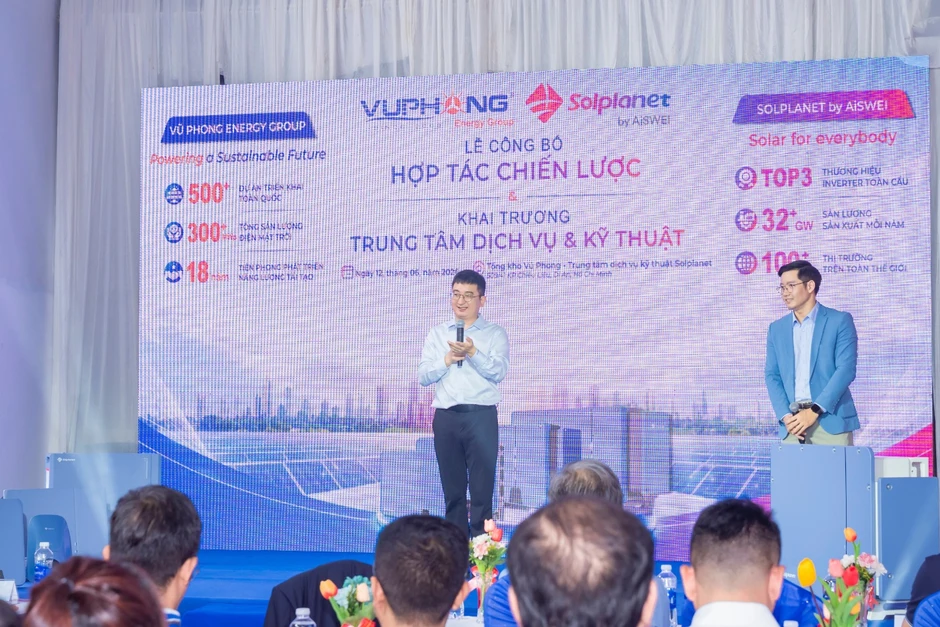 Vũ Phong Energy Group và Solplanet công bố hợp tác chiến lược toàn diện Vũ Phong Energy Group và Solplanet công bố hợp tác chiến lược toàn diện