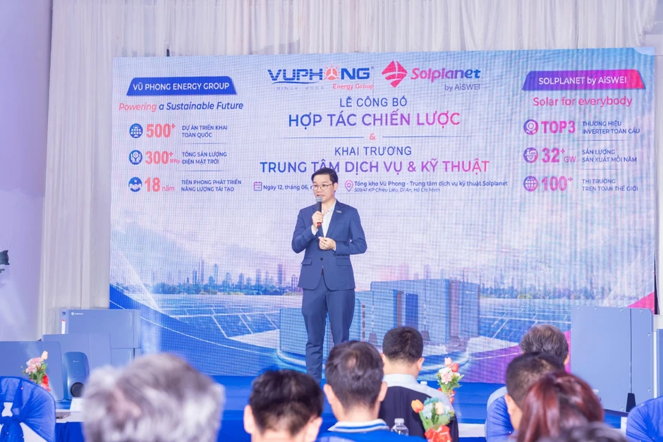 Vũ Phong Energy Group và Solplanet công bố hợp tác chiến lược toàn diện Vũ Phong Energy Group và Solplanet công bố hợp tác chiến lược toàn diện