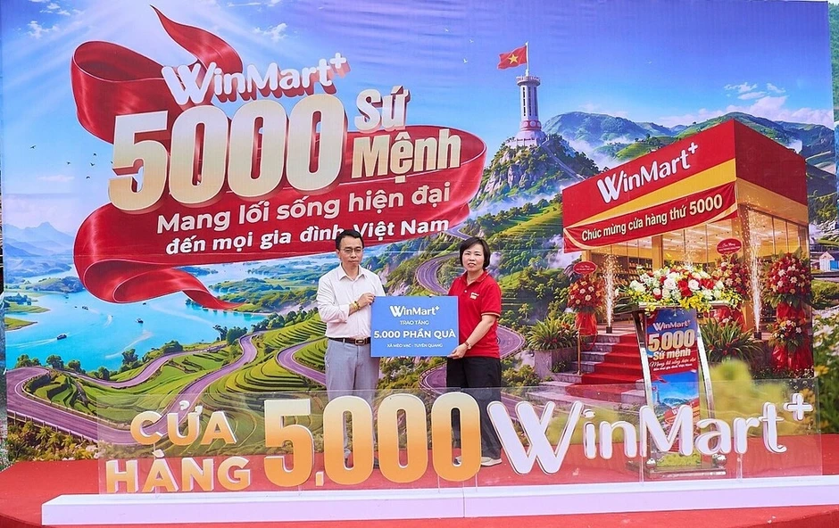 WinMart+ mở cửa hàng thứ 5.000