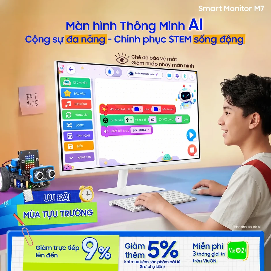 Xu hướng chọn màn hình lớn, thiết kế công thái học bảo vệ mắt Xu hướng chọn màn hình lớn, thiết kế công thái học bảo vệ mắt
