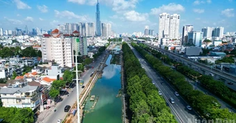 [Ảnh] Rạch Đá Đỏ đổi thay sau nhiều năm ô nhiễm