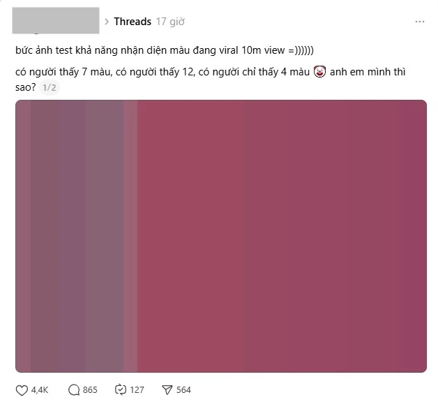 “Bức ảnh đếm màu đang viral với 10 triệu view”: Đáp án cuối cùng là gì? “Bức ảnh đếm màu đang viral với 10 triệu view”: Đáp án cuối cùng là gì?