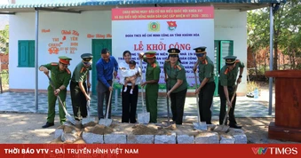 “Ngôi nhà 19/8” - công trình nghĩa tình của tuổi trẻ Công an Khánh Hòa.