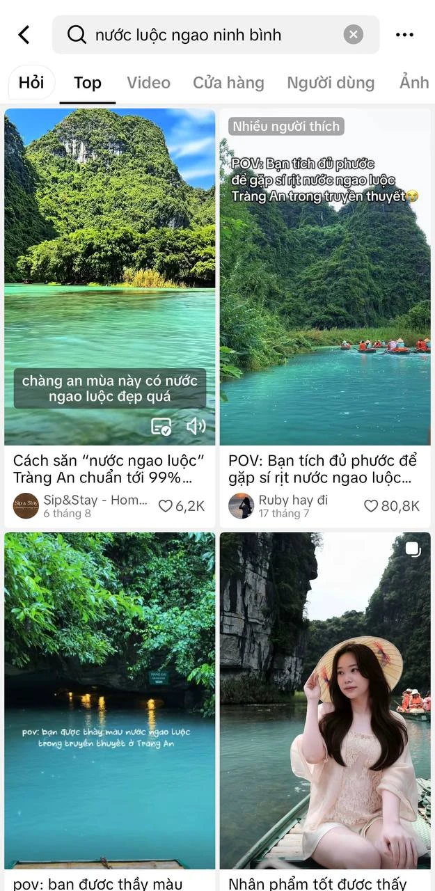 “Nước luộc ngao Ninh Bình” là gì mà dân mạng đua nhau tìm kiếm? Hóa ra là một cảnh đẹp ở Tràng An “Nước luộc ngao Ninh Bình” là gì mà dân mạng đua nhau tìm kiếm? Hóa ra là một cảnh đẹp ở Tràng An