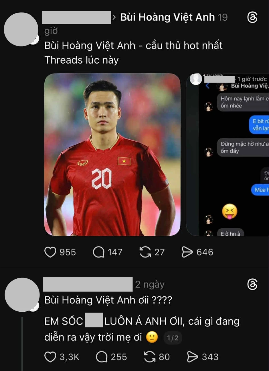 "Bùi Hoàng Việt Anh lộ tin nhắn", "bạn gái Văn Thanh ngoài đời" là 2 từ khóa được tìm kiếm đột biến "Bùi Hoàng Việt Anh lộ tin nhắn", "bạn gái Văn Thanh ngoài đời" là 2 từ khóa được tìm kiếm đột biến