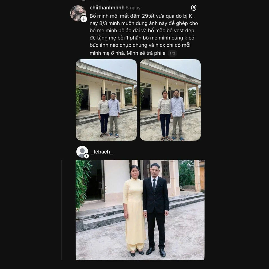 "Cao nhân" Lê Bách lần đầu lộ diện, tiết lộ hậu trường những pha "cứu ảnh" viral khắp Threads "Cao nhân" Lê Bách lần đầu lộ diện, tiết lộ hậu trường những pha "cứu ảnh" viral khắp Threads