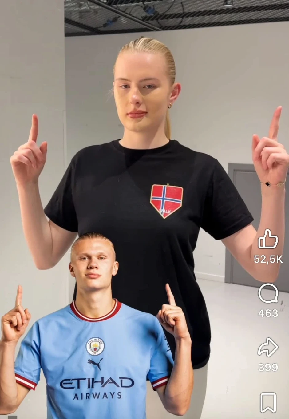 "Em gái Haaland" tung video cổ vũ tuyển Na Uy trước trận tứ kết World Cup "Em gái Haaland" tung video cổ vũ tuyển Na Uy trước trận tứ kết World Cup