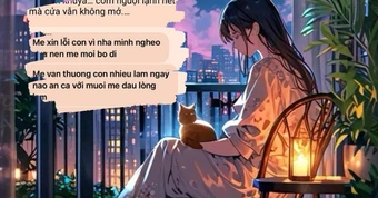 "Mẹ bỏ mình để đi theo người khác": Đoạn tin nhắn ngắn gọn nhưng gây nhức nhối nhất MXH hôm nay